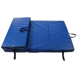 Gipfel Crash-Mat skládací gymnastická žíněnka modrá