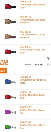 Giro Cruz lyžařské brýle