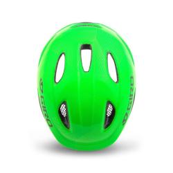 Giro Scamp dětská cyklistická helma POUZE Mat Blue/Lime XS (45-49 cm) - modrá (VÝPRODEJ)