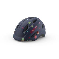 Giro Scamp dětská cyklistická helma POUZE Mat Blue/Lime XS (45-49 cm) - modrá (VÝPRODEJ)