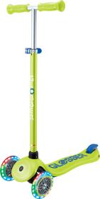 Globber Plus - Primo Plus Lights V2 - Svítící - Lime Green/Navy Blue koloběžka