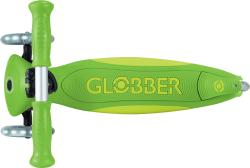 Globber - Primo Foldable Plus Lights V2 - Apple Green/Lime Gree skládací koloběžka
