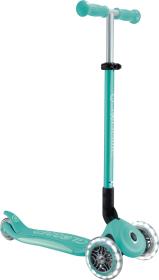 Globber - Primo Foldable Plus Lights V2 - Dark Mint/Mint skládací koloběžka Globber - Primo Foldable Plus Lights V2 - Dark Mint/Mint skládací koloběžka