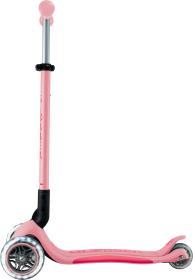 Globber Scooter Primo Foldable Plus Lights V2 - Pastel Pink/Fuchsia skládací