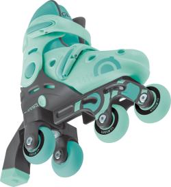 Globber dětské kolečkové brusle 2v1 velikost 26-29 - Mint