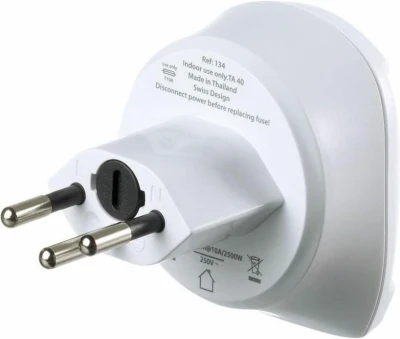 Go Travel adaptér Evropa/Švýcarsko