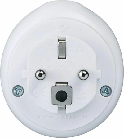 Go Travel adaptér UK/Evropa s USB