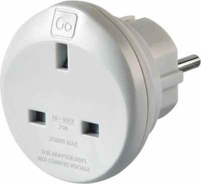 Go Travel adaptér UK/Evropa