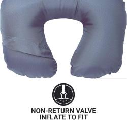 Go Travel nafukovací podhlavník Classic Neck Pillow ocean blue