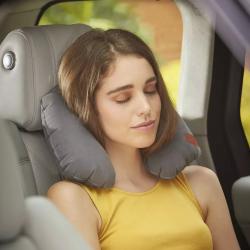 Go Travel nafukovací podhlavník Classic Snoozer grey