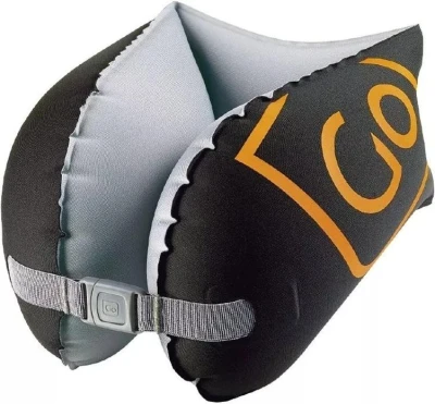 Go Travel nafukovací podhlavník Compact Siesta liquorice black