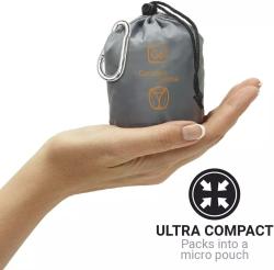 Go Travel nafukovací podhlavník Compact Siesta liquorice black