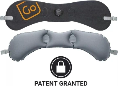 Go Travel nafukovací podhlavník Compact Siesta liquorice black
