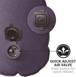 Go Travel nafukovací podhlavník Fusion Travel Pillow blueberry blue