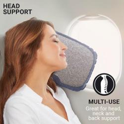 Go Travel nafukovací polstář Fusion Dual Pillow blueberry blue