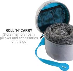 Go Travel obal na podhlavník Universal Pillow Packer royal blue