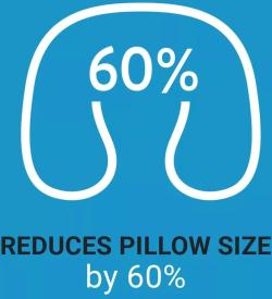 Go Travel obal na podhlavník Universal Pillow Packer royal blue