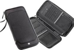 Go Travel organizér RFID Travel Organiser liquorice black
