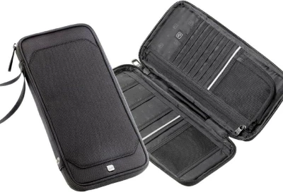 Go Travel organizér RFID Travel Organiser liquorice black
