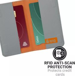 Go Travel peněženka RFID Card Slip gun metal