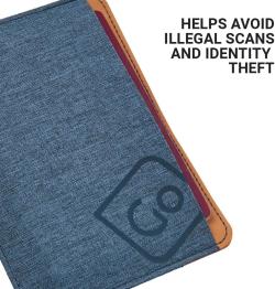 Go Travel peněženka RFID Passport Slip blueberry