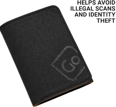 Go Travel peněženka RFID Tri-fold Wallet liquorice black
