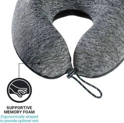 Go Travel podhlavník Memory ZZZs electric blue