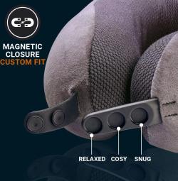 Go Travel podhlavník Ultimate 3.0 grey split