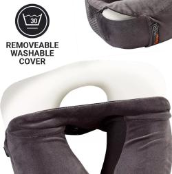 Go Travel podhlavník Ultimate 3.0 grey split