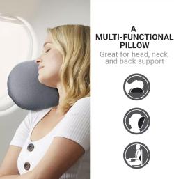 Go Travel polštář Memory Dreamer Universal grey split