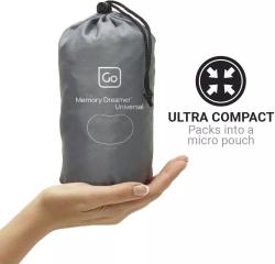 Go Travel polštář Memory Dreamer Universal grey split