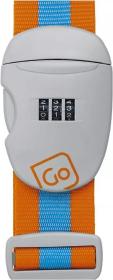 Go Travel popruh na batožinu Combi Luggage Strap blue/orange