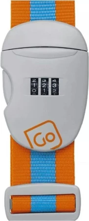 Go Travel popruh na zavazadla Combi Luggage Strap blue/orange Go Travel popruh na zavazadla Combi Luggage Strap blue/orange