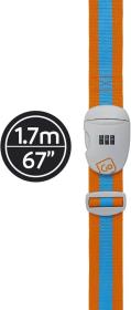 Go Travel popruh na zavazadla Combi Luggage Strap blue/orange