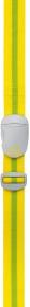 Go Travel popruh na batožinu Luggage Strap 4cm yellow/green