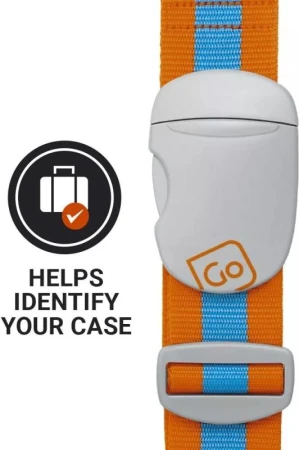 Go Travel popruh na zavazadla Luggage Strap blue/orange