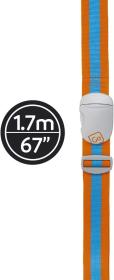 Go Travel popruh na zavazadla Luggage Strap blue/orange