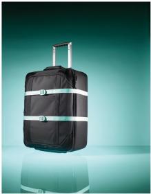 Go Travel sada popruhů na zavazadla 2,5 cm violet