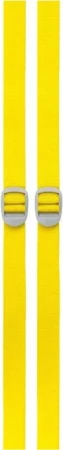 Go Travel Twin Straps žluté popruhy na zavazadla, sada 2 ks