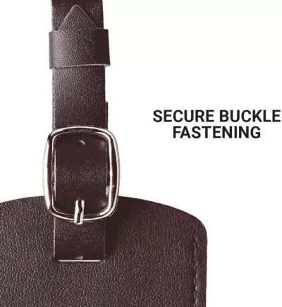 Go Travel Classic Tags Liquorice Black sada visaček na zavazadlo