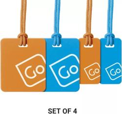Go Travel sada visaček Family Pack Tags blue/orange