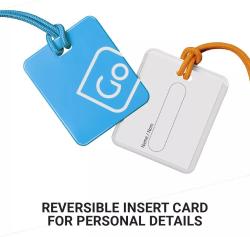 Go Travel sada visaček Family Pack Tags blue/orange