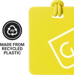 Go Travel sada visaček Family Pack Tags yelow/green