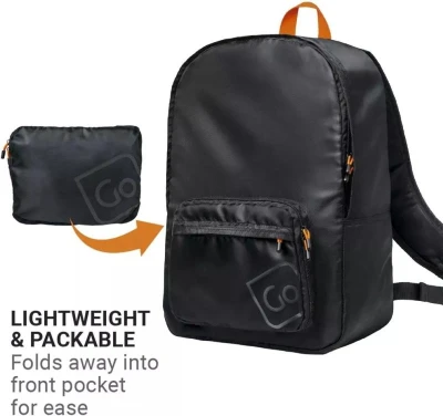 Go Travel Lightweight Foldaway Backpack liquorice black skládací batoh