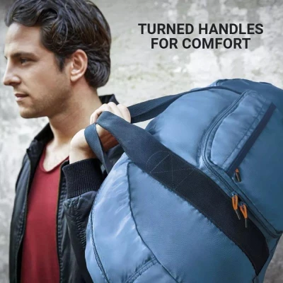 Go Travel Lightweight Foldaway Travel Bag modrá skládací cestovní taška