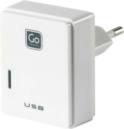 Go Travel USB nabíječka s micro USB a konektorem pro Evropu Go Travel USB nabíječka s micro USB a konektorem pro Evropu