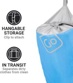 Go Travel vak na prádlo Everyday Laundry Bag cornflower blue