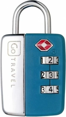 Go Travel zámek Secure Lock TSA blue