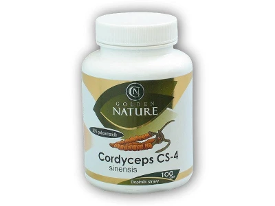 Golden Natur Cordyceps 30% polysacharidů 100 kapslí Golden Natur Cordyceps 30% polysacharidů 100 kapslí