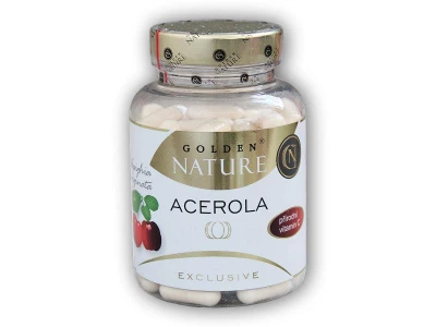 Golden Natur Exclusive Acerola přírodní vit. C 100 kapslí Golden Natur Exclusive Acerola přírodní vit. C 100 kapslí